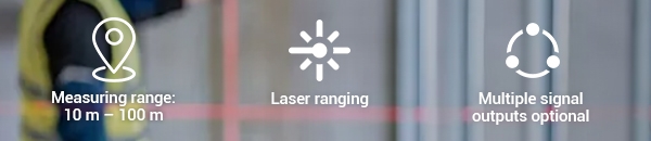 10m/20m/60m to 100m micro laser distance sensor feature