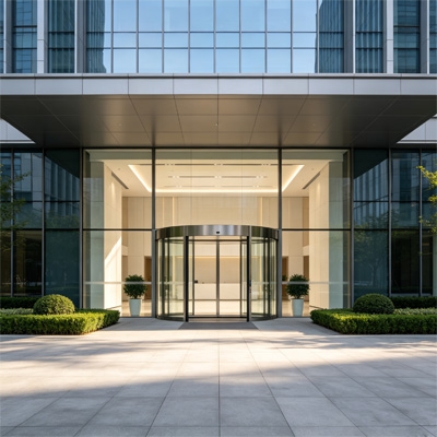 Microwave door sensor for offices automatic door application