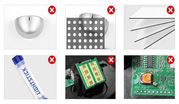 Installation tips for mounting the microwave door sensor