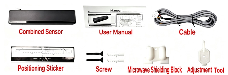 Package list of microwave PIR sensor
