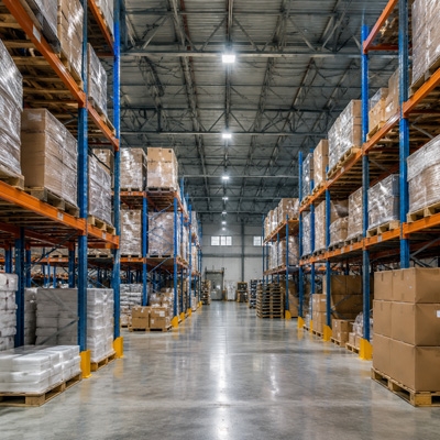 Microwave presence sensor application in warehouses