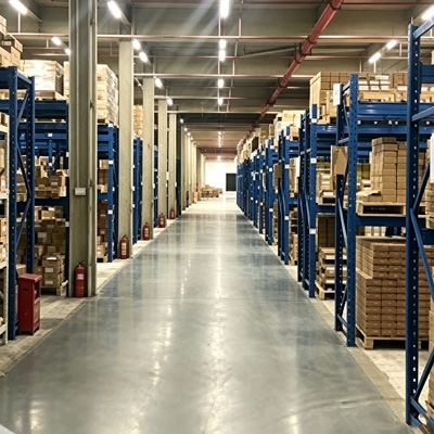 Microwave radar sensor switch for warehouses automatic lighting control