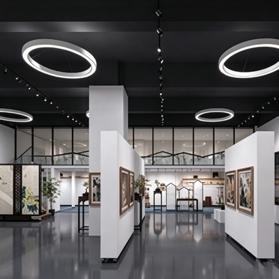 Microwave sensor for human detection for showroom