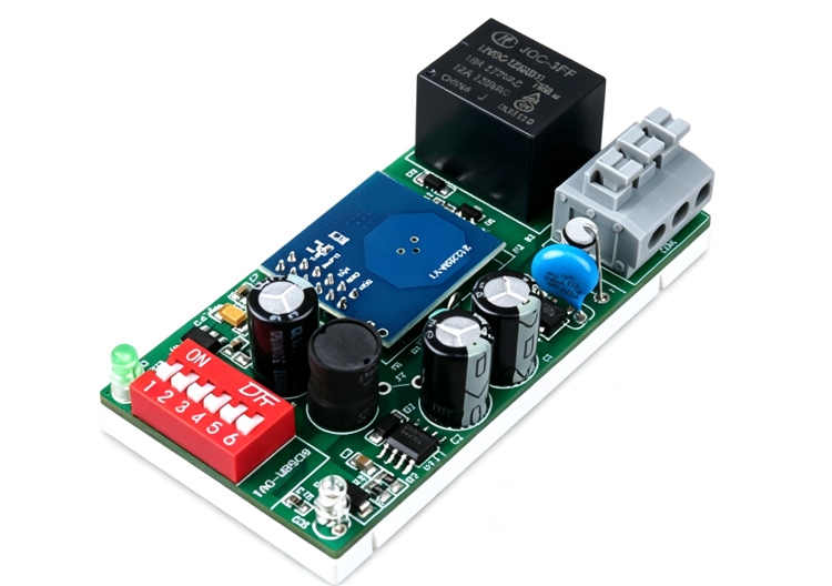 Internal components of microwave sensor for human detection