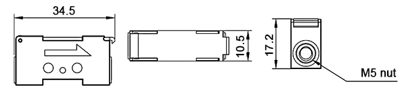 Mini mass air flow sensor dimension