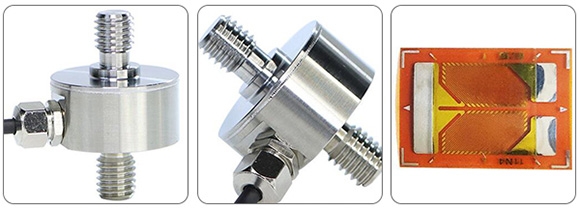 Mini tension compression load cell feature