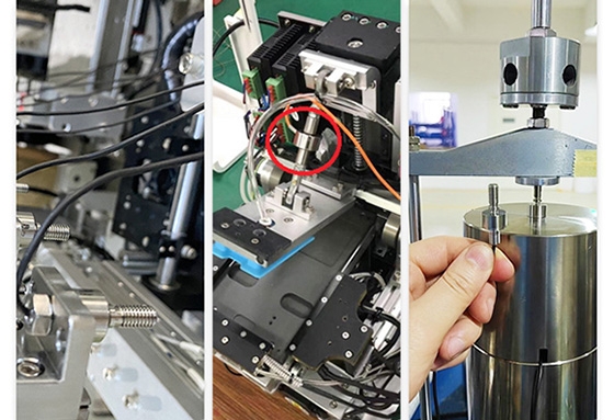 Miniature tension compression load cell installation