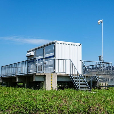 NDIR gas sensor of environmental monitoring station