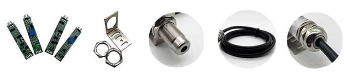 Noise sensor analog output feature