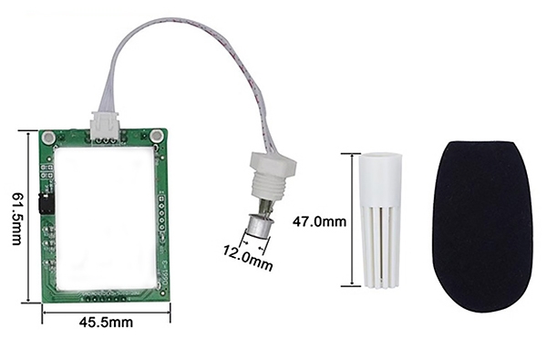 Noise sensor module size