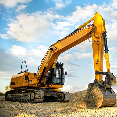 Non contact angle sensor of excavators