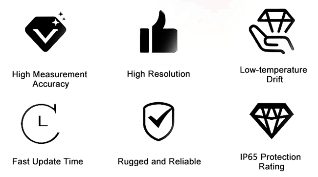 Non contact displacement sensor feature