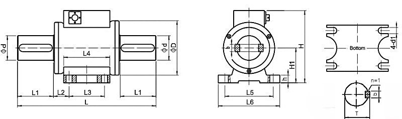 Non contact torque sensor dimension