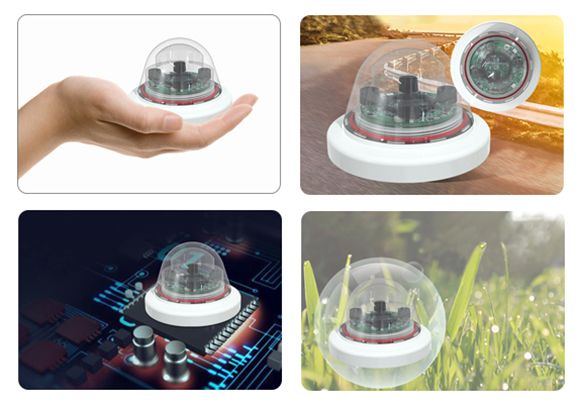 Optical rain sensor features