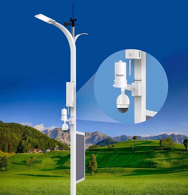 Optical tipping bucket rain sensor case