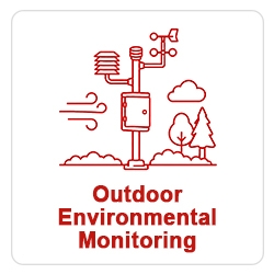 Outdoor environmental monitoring