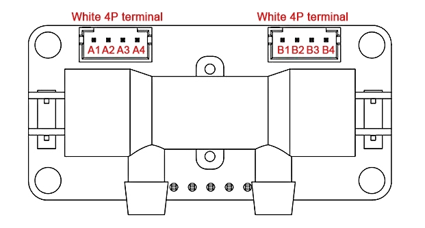 Oxygen flow sensor interface wiring method