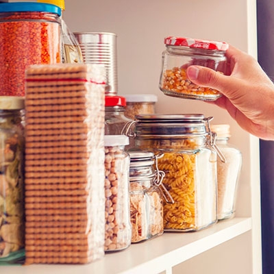 Oxygen flow sensor of food storage