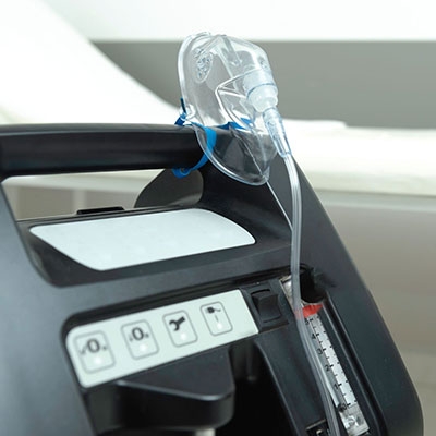 Oxygen flow sensor of medical oxygen concentrator