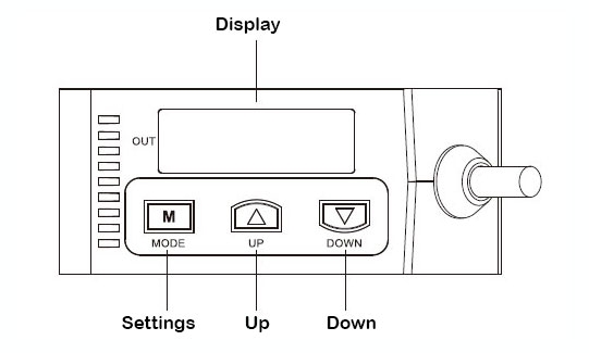 Photoelectric color sensor function setting