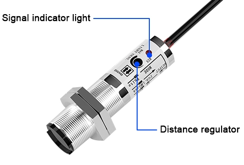 Photoelectric switch sensor detail