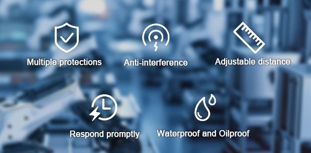 Photoelectric switch sensor feature
