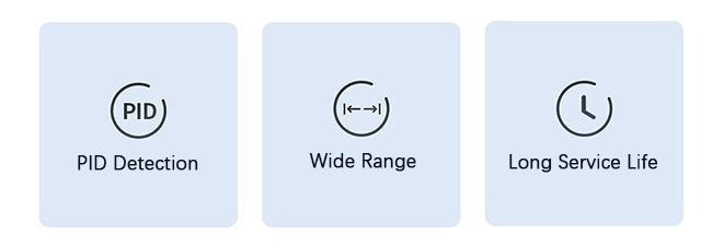 PID gas sensor feature