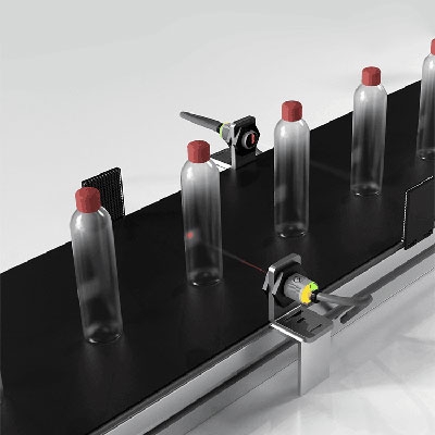 Plastic bottle presence detection