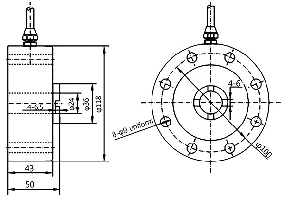 Precision load cell size