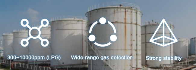 Propane gas sensor feature