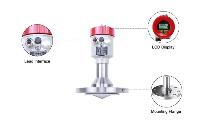 Non contact radar level sensor for highly corrosive liquid details