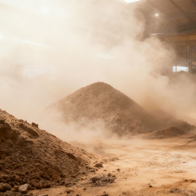 Radar type level sensor for strong powder and dust