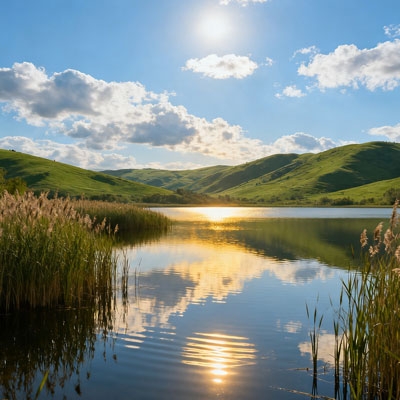 Radar water level sensor for reservoir