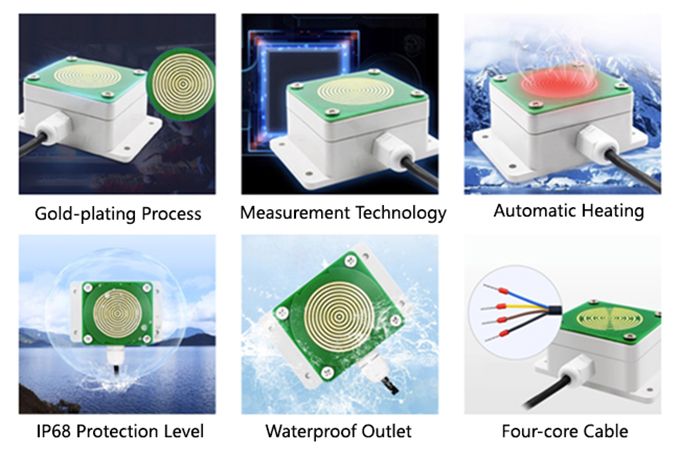 Rain and snow sensor features