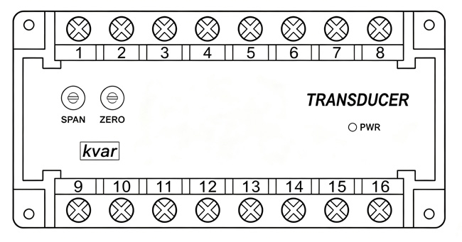 Calibration instructions for reactive power transducer