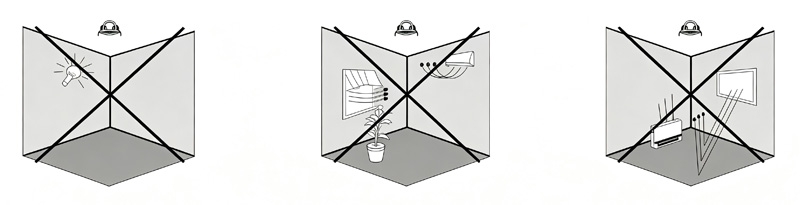 Recessed microwave presence sensor installation tips