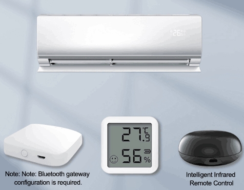 Remote temp and humidity sensor detail