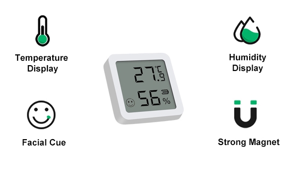 Remote temp and humidity sensor feature