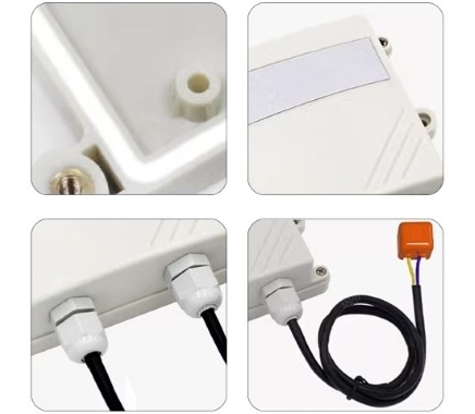 Remote water leak sensor feature