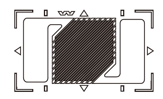 Resistance strain gauge structure diagram
