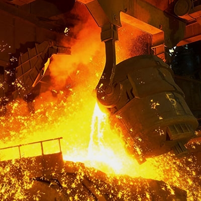 RF admittance level switch for coal and steel