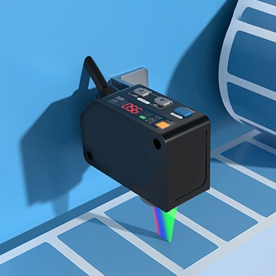 RGB color sensor of packaging machine