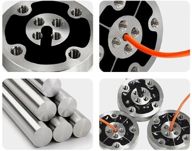Robot joint torque sensor features