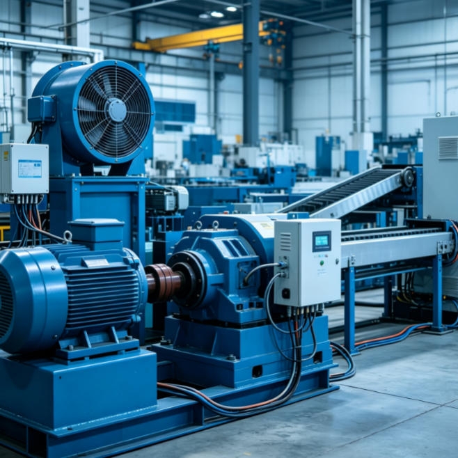 RS485 Modbus vibration transmitter for centralized networked vibration monitoring of multiple equipment in smart factory IIoT.