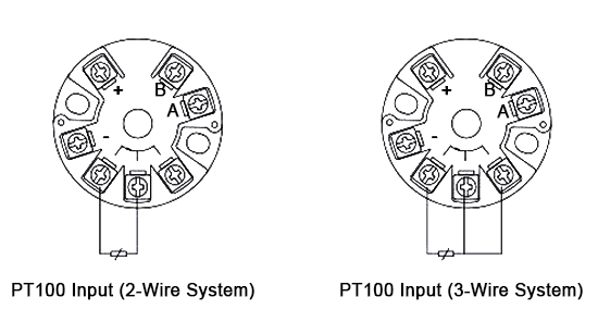RTD converter input wiring diagram