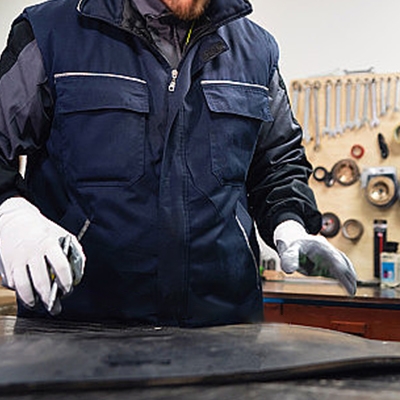 Rubber temperature measurement