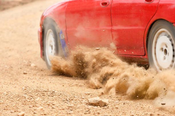 Sand ingress dust buildup car