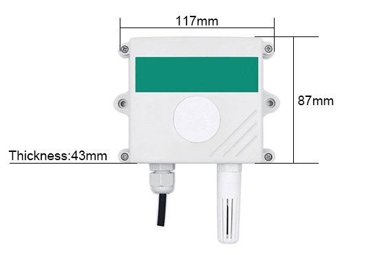 SF6 gas sensor dimensions