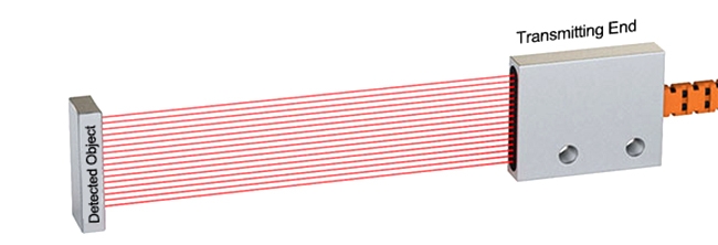 Side sensing fiber optic sensor detection type