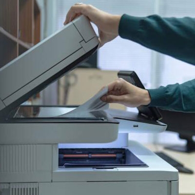 Slot type photoelectric sensor for printer paper detection